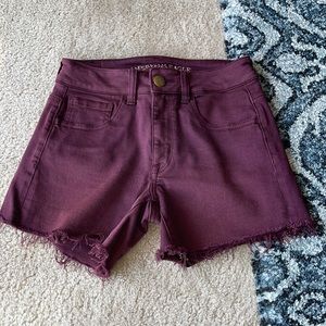 American Eagle Outfitters Hi-Rise Shortie Shorts